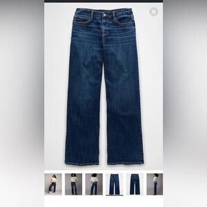 NWT AE Stretch Curvy High-Waisted Stovepipe Jean